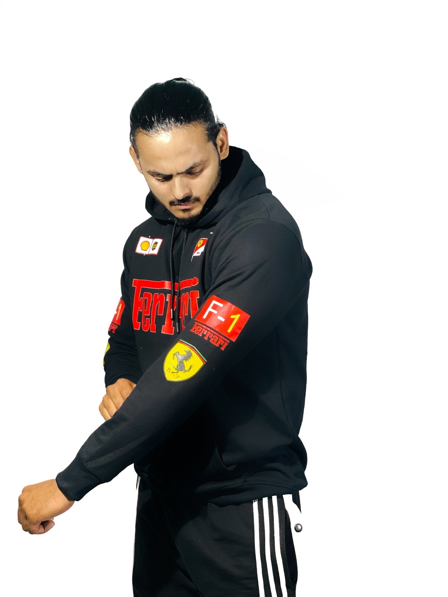 Ferrari f1 oversize Hoodie - wildbeast