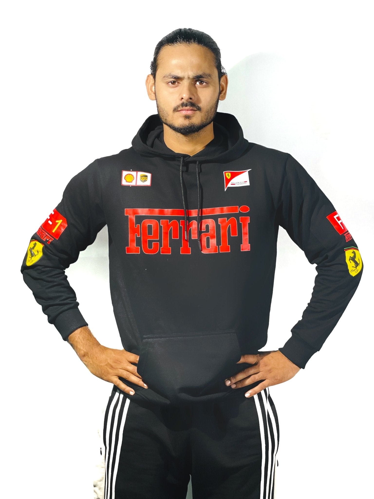 Ferrari f1 oversize Hoodie - wildbeast