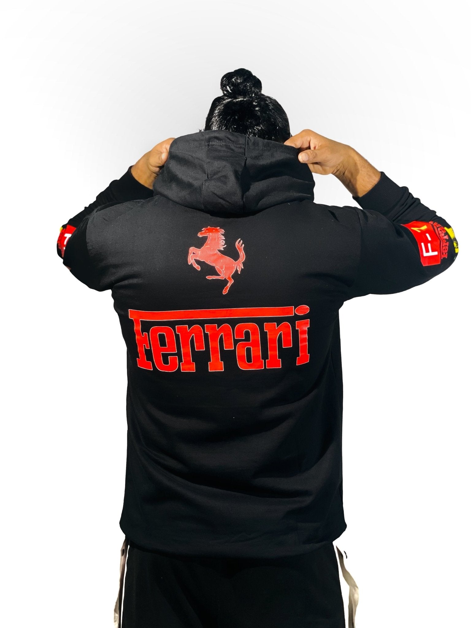 Ferrari f1 oversize Hoodie - wildbeast
