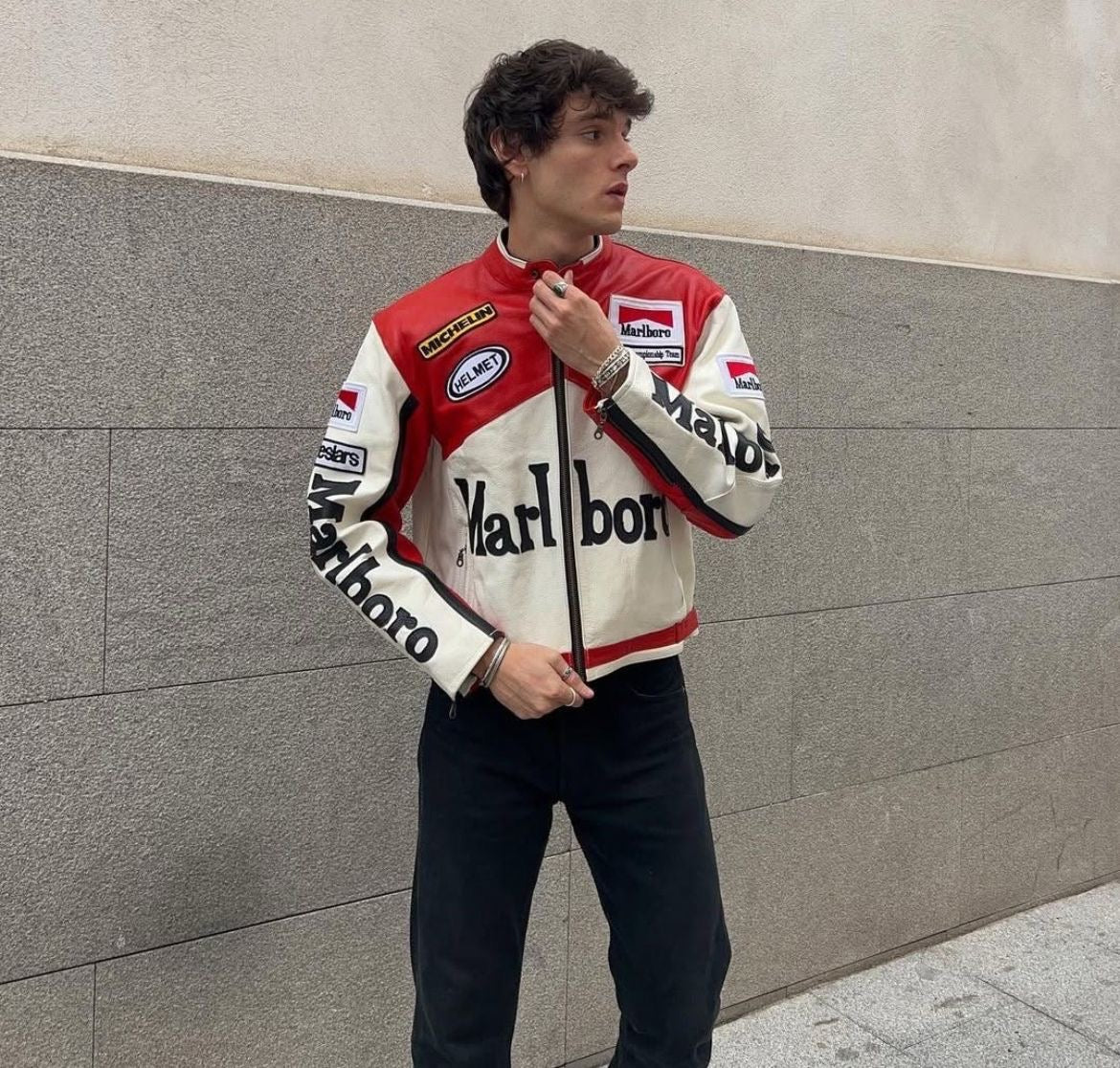 Marlboro Racing Leather Jacket - wildbeast