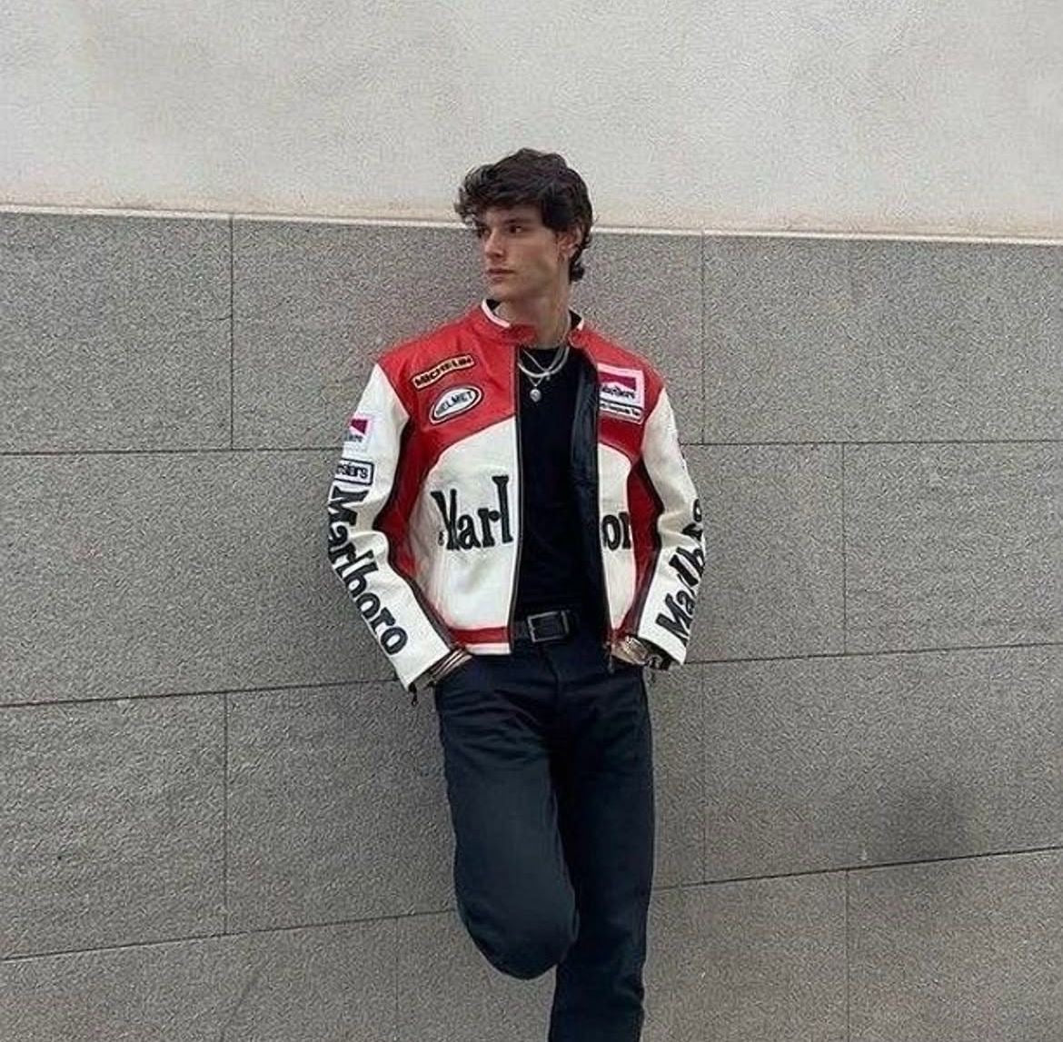 Marlboro Racing Leather Jacket - wildbeast