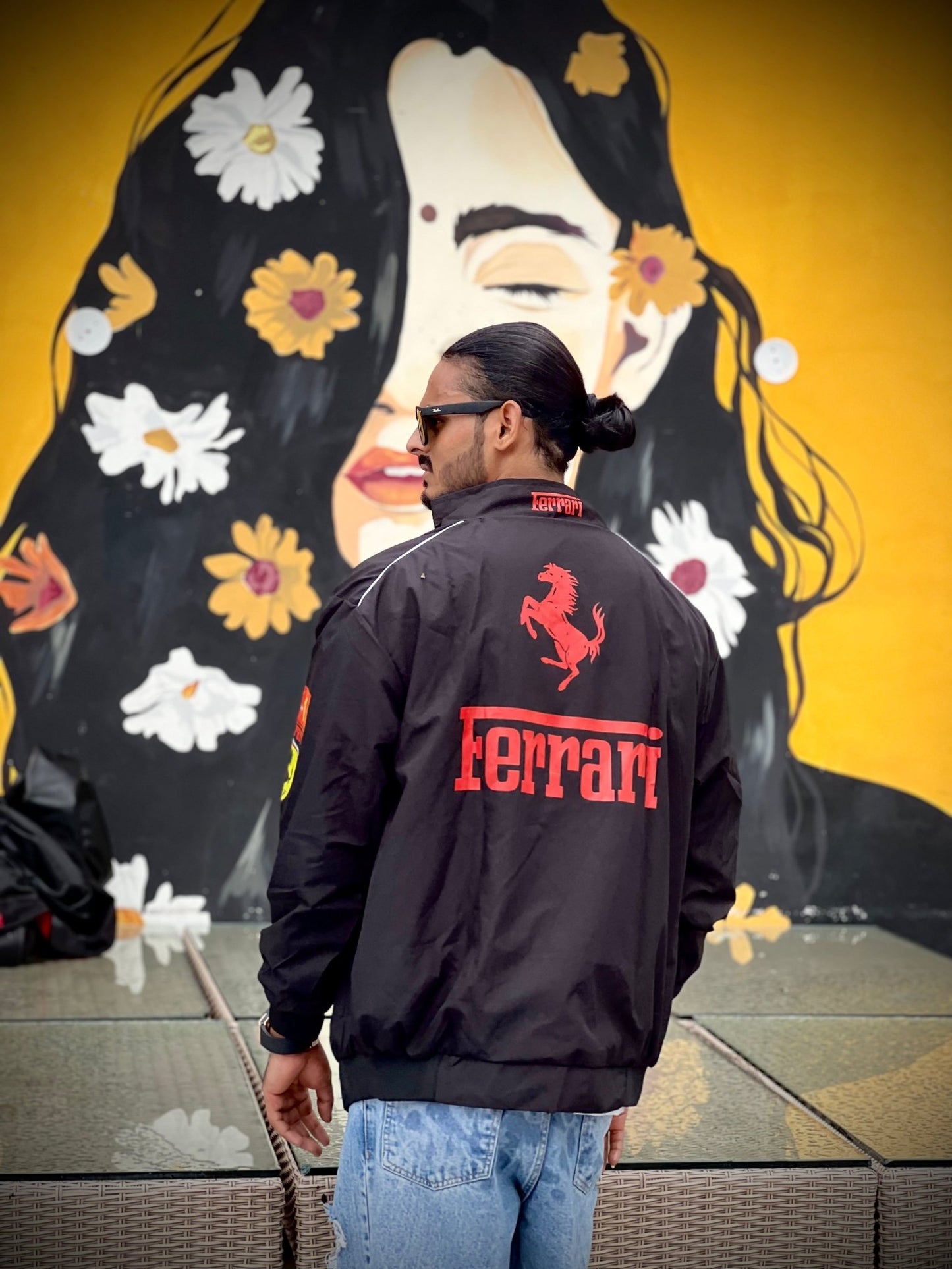 Racing Icon Black Ferrari F1 Vintage Jacket | For True Racers and Motorsport Enthusiasts |Wildbeast® - wildbeast