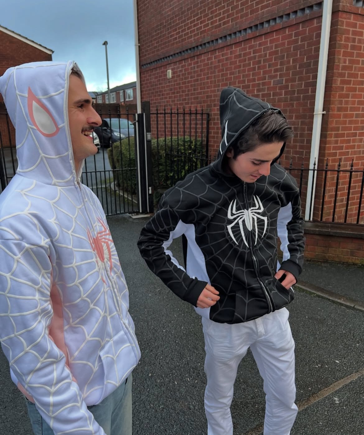Spidey Society OG Black Zip - Up Hoodie For Men & Women– Urban Streetwear - Marvel Style | Wildbeast - wildbeast