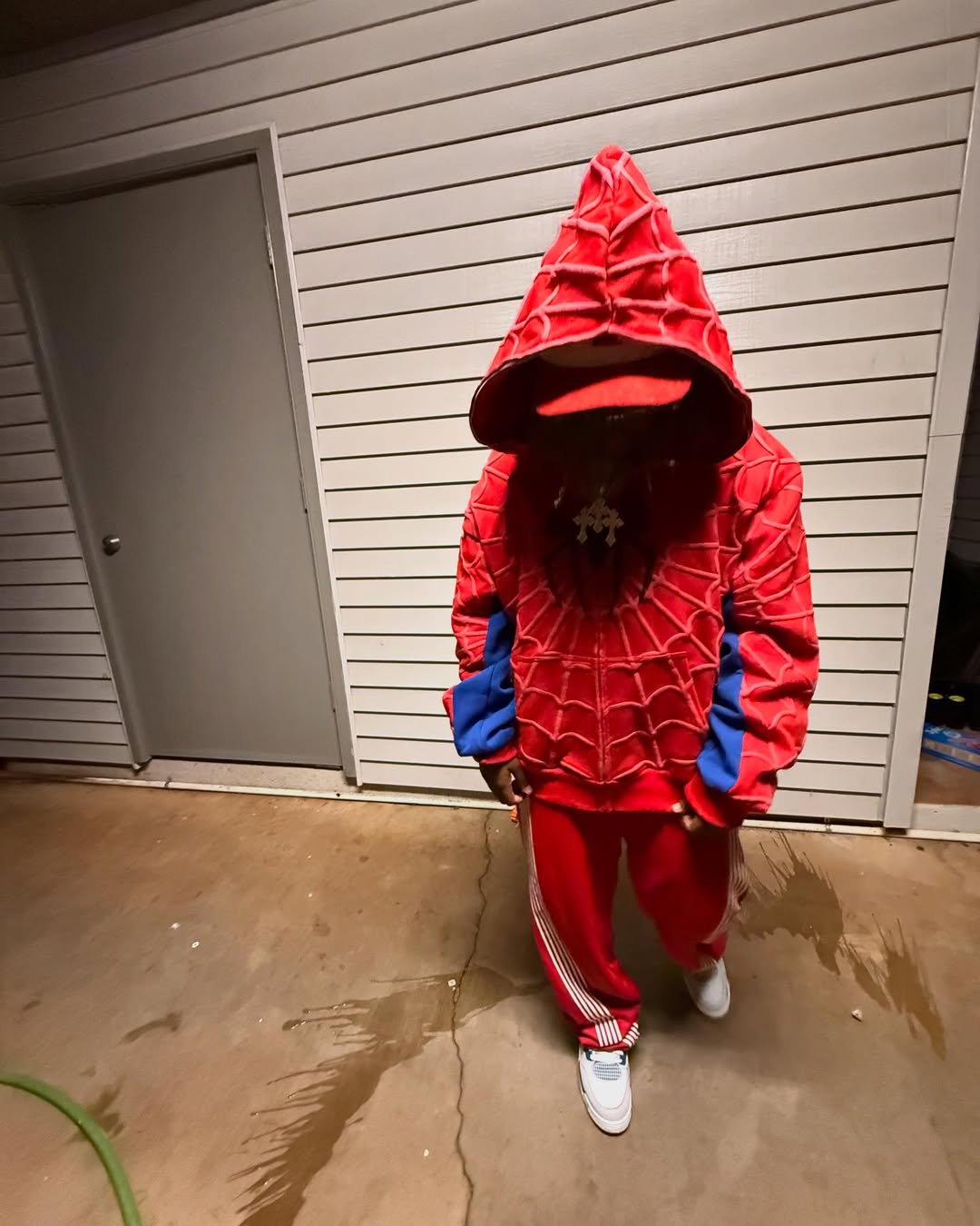 Spidey Society OG Red Zip - Up Jacket – Urban Streetwear with Superhero Swagger - wildbeast
