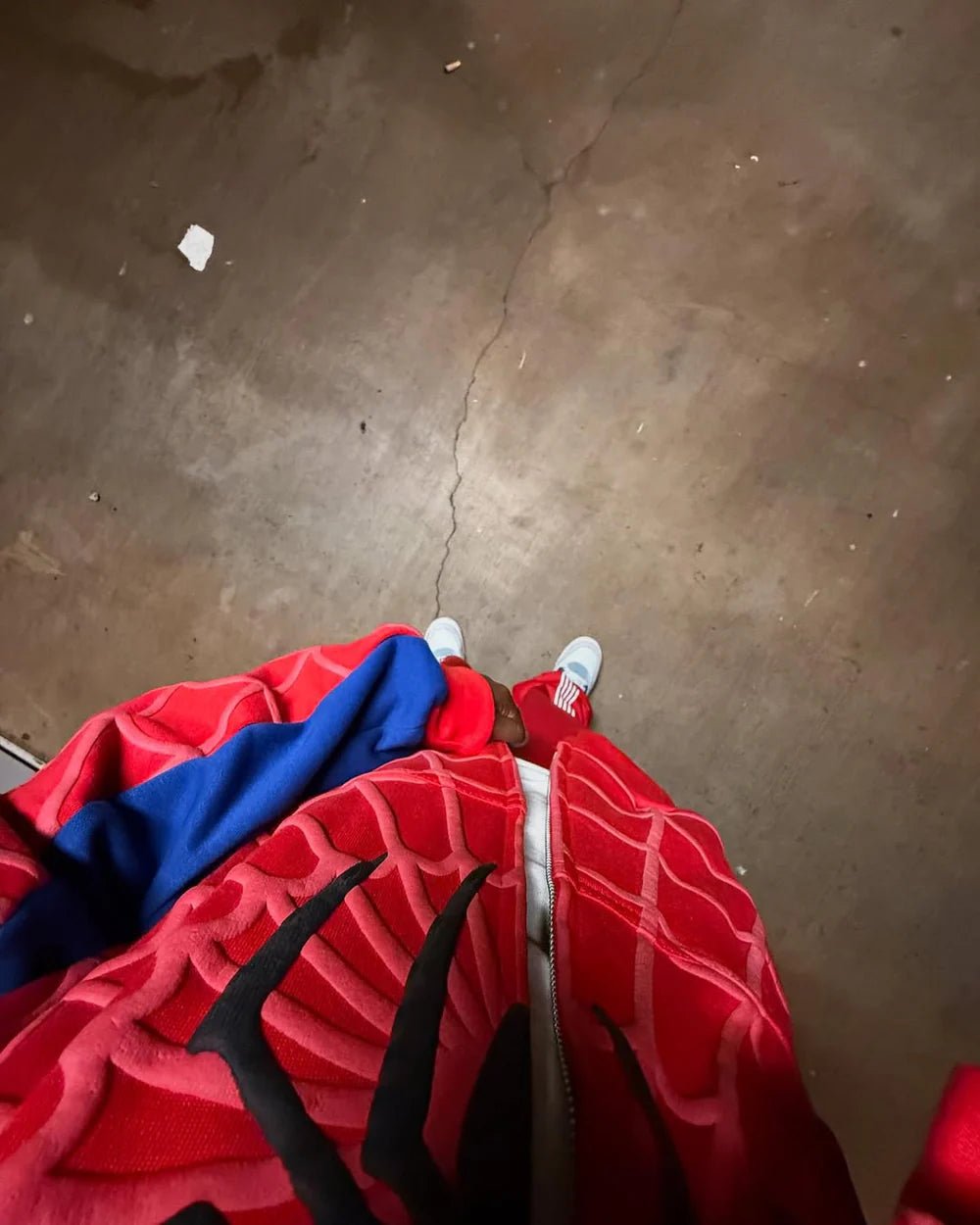 Spidey Society OG Red Zip - Up Jacket – Urban Streetwear with Superhero Swagger - wildbeast