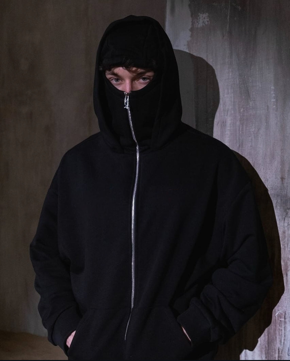 BALACLAVA ZIPPER HOODIE