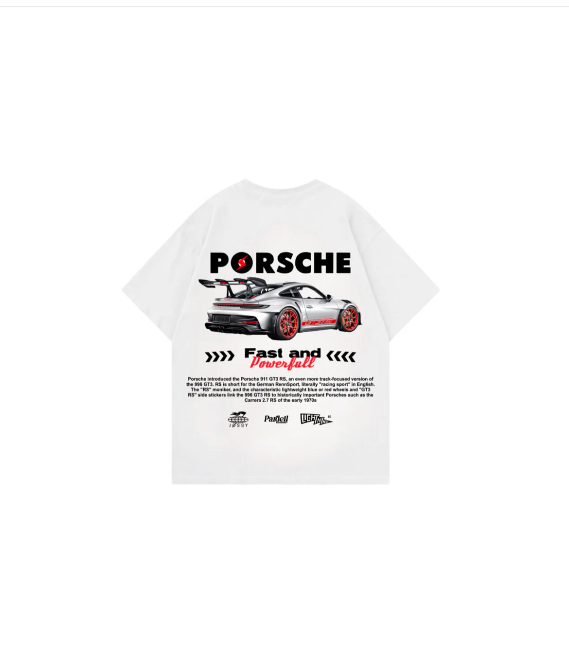 PORSCHE 911 OVERSIZED T SHIRT