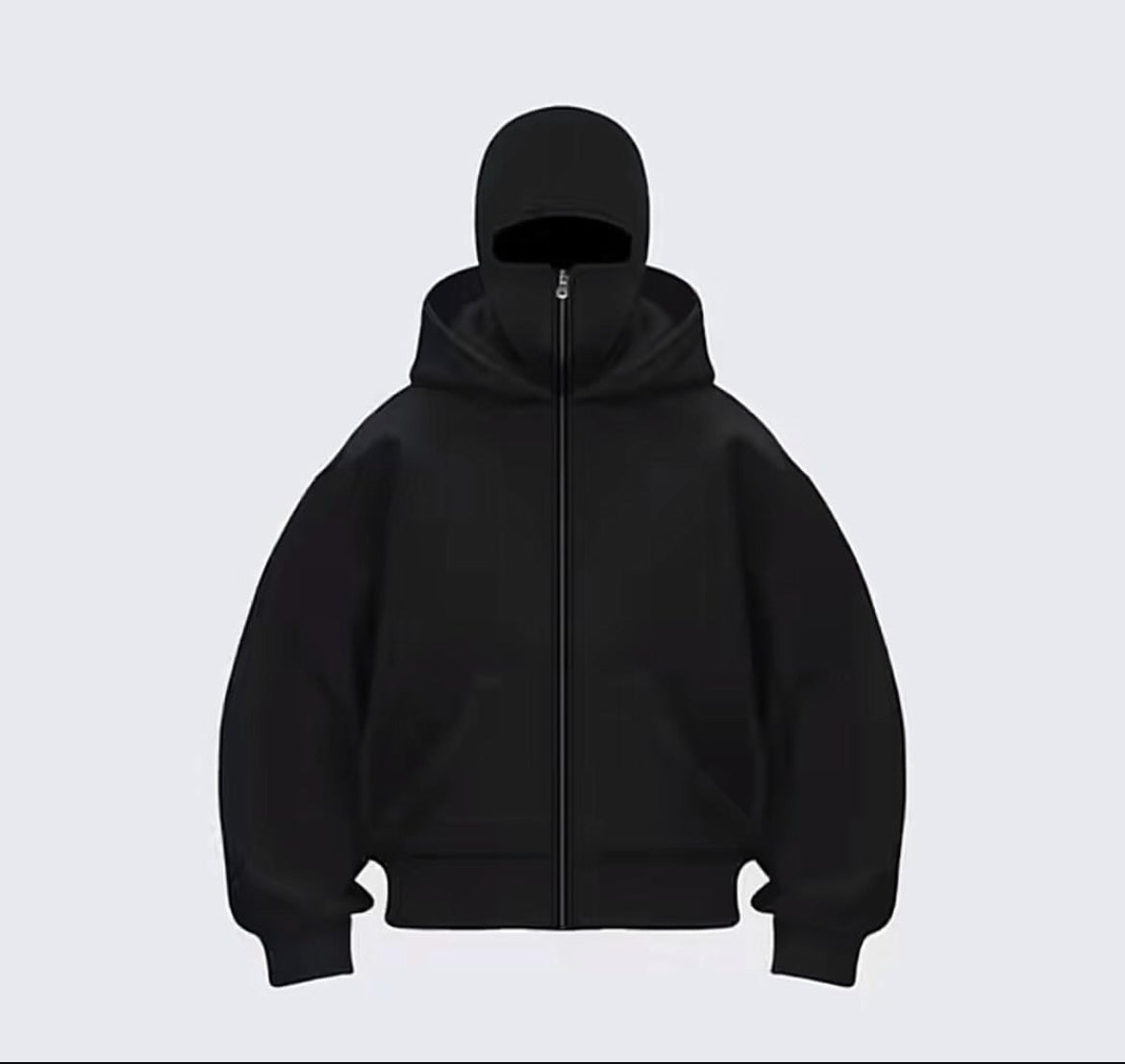 BALACLAVA ZIPPER HOODIE