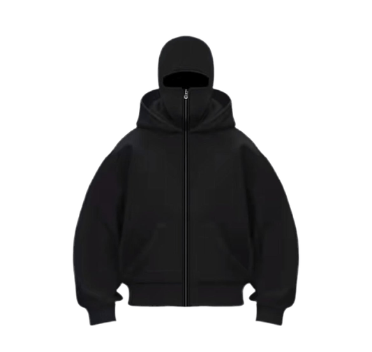 BALACLAVA ZIPPER HOODIE - wildbeast