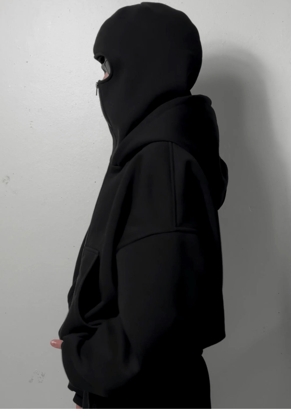 BALACLAVA ZIPPER HOODIE - wildbeast