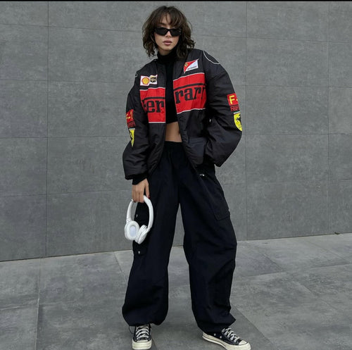 Ferrari F1 Racing Jacket Black - wildbeast