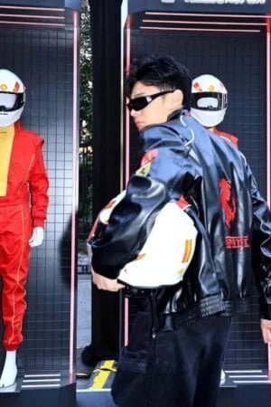 Ferrari Leather Jacket – Premium F1 Racing Style | Streetwear Edition | Wildbeast® - wildbeast