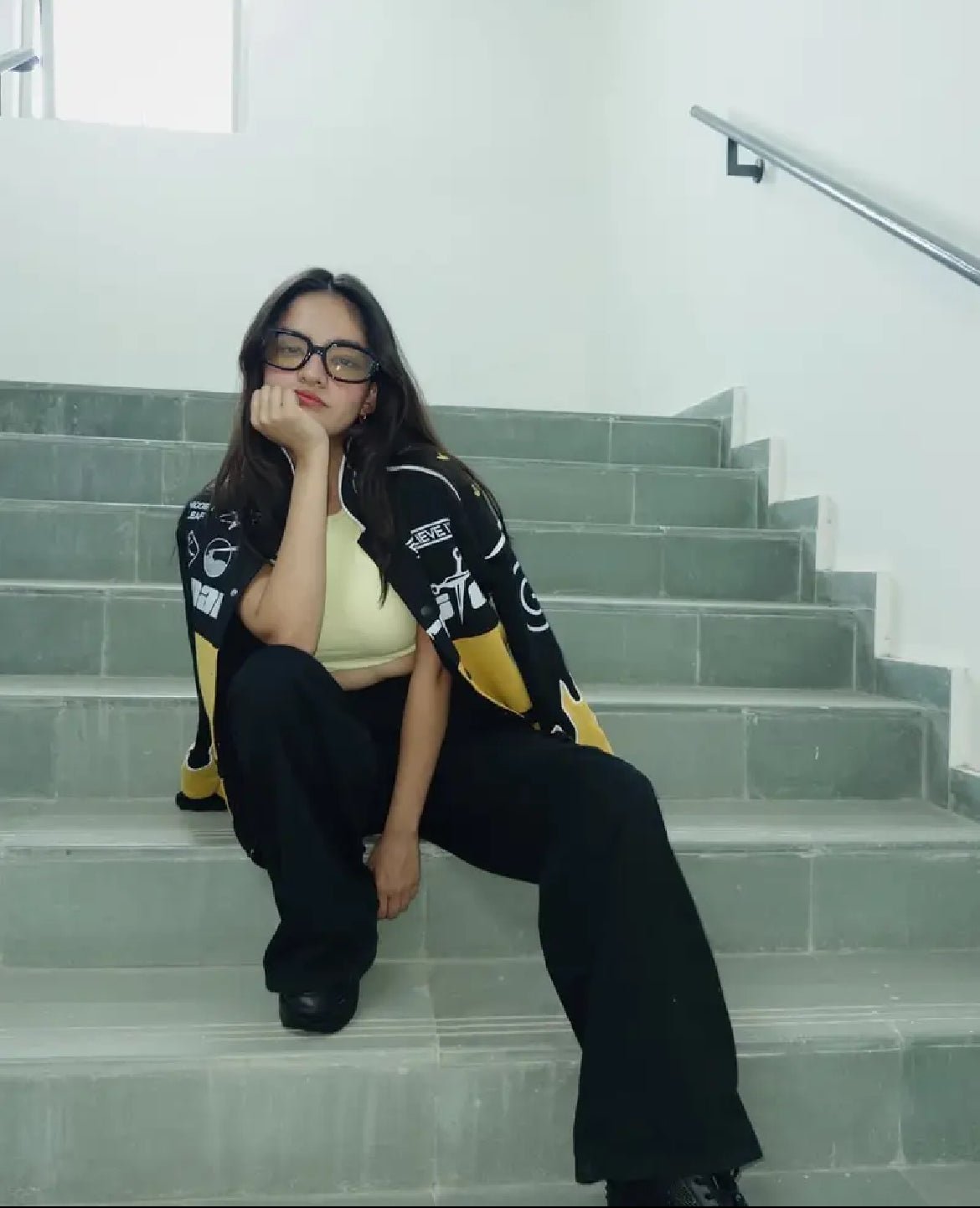 Naruto Uzumaki Flame Patch Jacket – Iconic Hokage Style| Worn by Anushka Sen - wildbeast