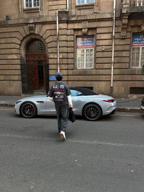Oversized Porsche 911 Acid Wash T-Shirt – WILDBEAST - wildbeast