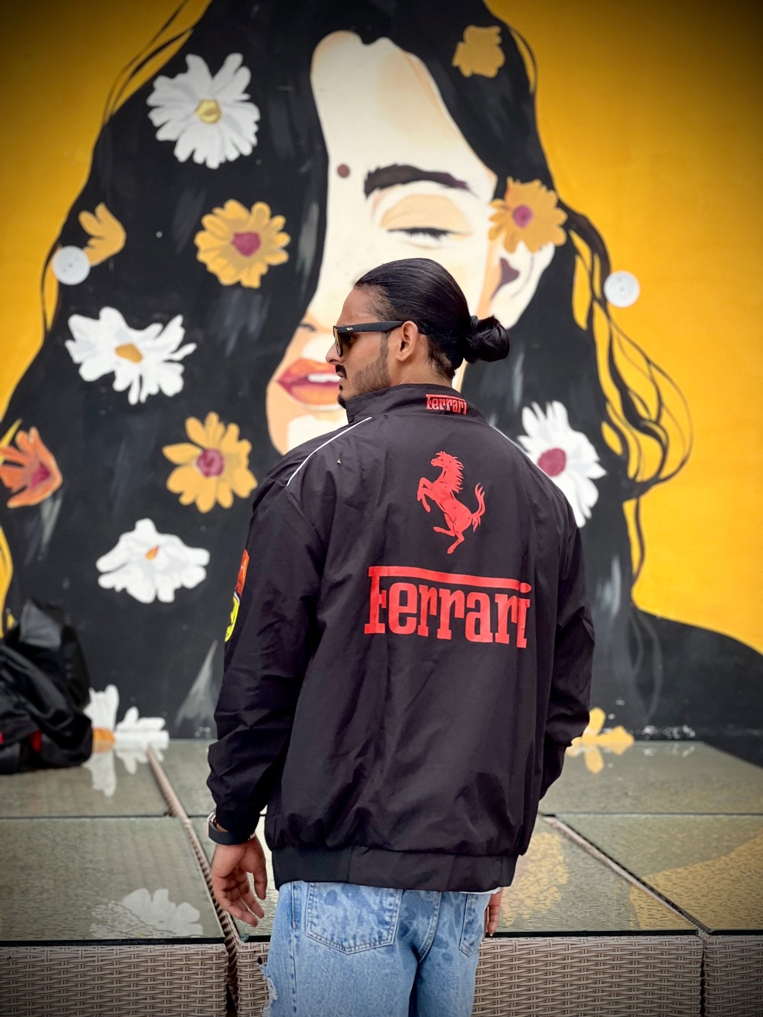 Racing Icon Black Ferrari F1 Vintage Jacket | For True Racers and Motorsport Enthusiasts |Wildbeast® - wildbeast