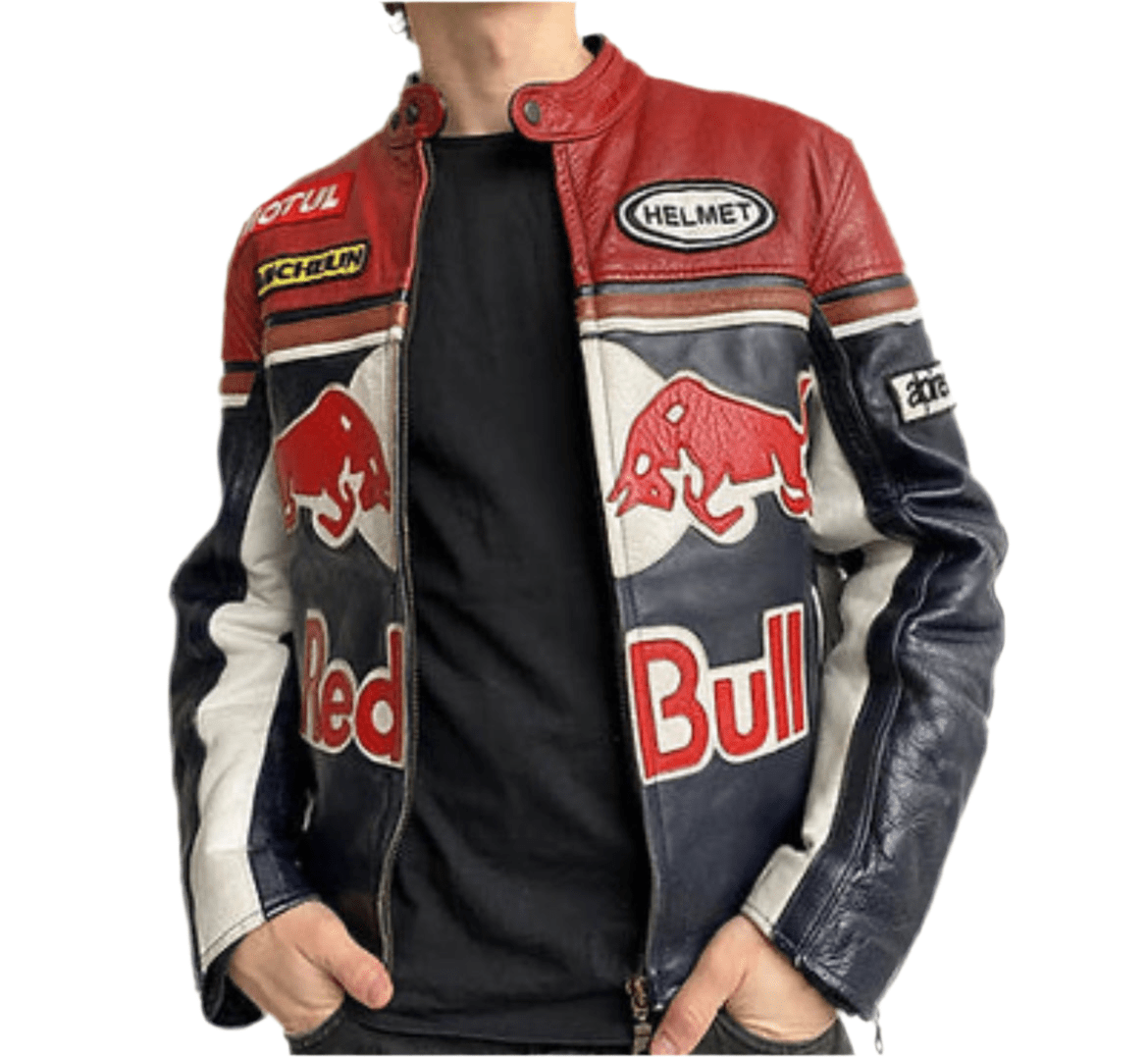REDBULL RACING LEATHER JACKET - wildbeast