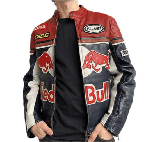 REDBULL RACING LEATHER JACKET - wildbeast